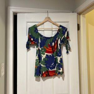 T bags short sleeve with ties shirt